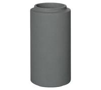 Verre porte brosse à dent CRETO 13 cm, aimant, béton, Blomus