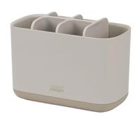 Joseph Joseph Verre porte-brosse à dents EASYSTORE 70575 plastique écru, grand, 6 compartiments