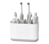 Joseph Joseph – Gobelet porte-brosses EasyStore 70510 – Grand plastique hygiénique blanc-gris