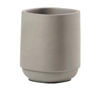 Verre porte brosse à dent TIME 10 cm, gris foncé, béton, Zone Danemark