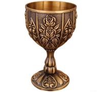 Verre Spiritueux Métal Doré Style Chinois 100ml | Design citrouille élégant, motifs gravés intricats, style chinois , pour idéal pour spirits, finition premium