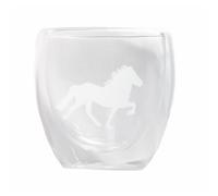 Verre thermos avec cheval islandais Karlslund Blanc 250 ml