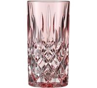 Verre tumbler NOBLESSE FRESH COLORS 395 ml, set de 2 pc, rose, Nachtmann