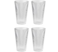 Stelton Verre à boire Pilastro 35 cl. lot de 4 Clear