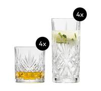 Verre tumbler SHOW 368 ml, avec verres à whisky, set de 8 pc, Zwiesel Glas