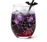 Verres À Boire Halloween 420 ml De Verrerie Décorative Transparente Fantôme