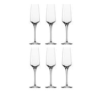 Verres à champagne, Flûtes à champagne - Experience, Lot de 6 - 190 ml, pour le vin mousseux et les célébrations