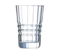 Verres à eau - Cristal d'Arques - Kwarx - 6 pièces - Transparent - Design vintage