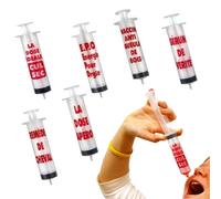 Verres à shot seringues (lot de 6)