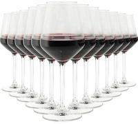 Verres à vin blanc - Lot de 12 verres à vin de Riesling - Verres à vin blanc 37cl - Verre transparent - Ensemble de verres pour dîner et fête