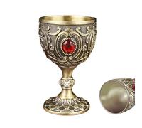 Verres à vin rouge - 30 ml - vintage européens en métal, verres à liqueur rétro, verres à cocktail décoratifs | Whisky, brandy, vodka, tequila, sake, bar, fête, réunion de , mariage