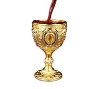 Verres à vin rouge - 30 ml - vintage européens en métal, verres à liqueur rétro, verres à cocktail décoratifs | Whisky, brandy, vodka, tequila, sake, bar, fête, réunion de , mariage