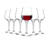 Verres à vin rouge contemporains - Coffret-cadeau de 6 verres
