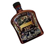 Verres à whisky commémoratifs 350 ml | 250e bouteilles en verre pour liqueur pour petit ami, grand-père, mari, maison, cuisine, restaurant, bar
