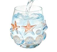 Verres À Whisky Contenance 350 ml Gobelet Côtier Sans Pied Animaux Marins