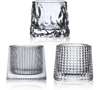 Verres à Whisky en Cristal - Lot de 2, Design Classique