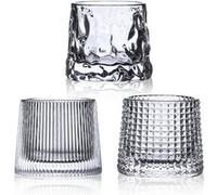 Verres à Whisky en Cristal - Lot de 2, Design Classique