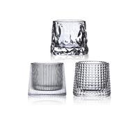 Verres à Whisky en Cristal - Lot de 2, Design Classique