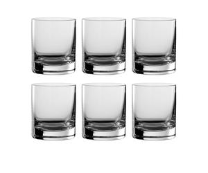 Verres à whisky, Tasses à whisky - New York Bar, Lot de 6, 320ml, Gobelets en cristal pour whisky, cocktails et spiritueux