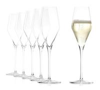 Verres ? Champagne Quatrophil de St?lzle Lausitz 290 ml, ensemble de 6, pareil aux souffl?s, qualit? pr?mium, lave-vaisselle garanti