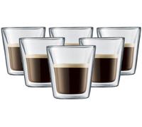 Verres Double Paroi Bodum - Canteen 6x10cl