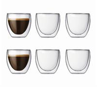 Verres Double Paroi Bodum - Pavina 6x8cl