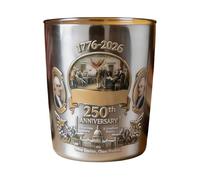 Verres en Bourbon pour homme verrerie 250e anniversaire américain. | Verres à cocktail pour barmans, collectionneurs, amateurs, hôtes, cuisine, salle à manger, vitrine, maison