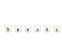 Verres Fruit lot de 6