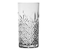 Verres Long Drink Pasabahce Timeless 45 cl Lot de 4 Verre Trempé Intaillés