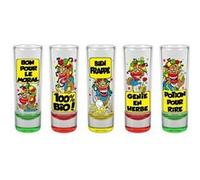 Verres shooter Rasta (5 pièces) Shot Rastaman