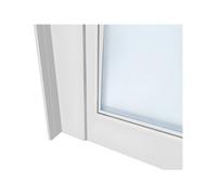 Verrière atelier en aluminium thermolaqué blanc 180 x 130 cm (L x H) - BAYVIEW