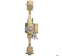 Verrou 3 points ISEO Zenith - Cylindre 45mm - Droite - Mat