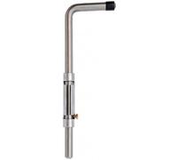 Mermier Verrou à baïonnette M-455503 douille renforcée réglable acier zingué blanc 16 x 500 mm