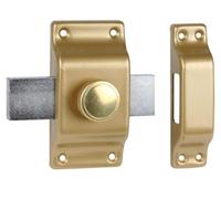 Verrou à bouton BLOCTOUT bronze - BRICARD - 520040