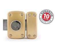 Verrou à bouton cylindre 40mm - IFAM - Serie B5 - 5 goupilles - Encastrée - Standard