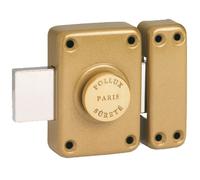 Verrou à bouton GHB 5 ailettes longueur 95 mm cylindre de 40 mm POLLUX 103514