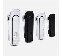 Verrou à bouton-poussoir MS738 for porte de placard ou armoire(Matte,No key)