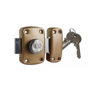 Verrou à bouton sur cylindre 30mm - IFAM - Serie B5 - 5 goupilles - Encastrée - 3 clés incluses