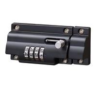 Burg Wächter Verrou de serrure L.112 mm l.50 mm Zamak noir