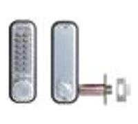 Verrou à code mécanique pêne demi-tour à larder UNICODE 2230 - UNITECNIC - U300.1.030 Noir G