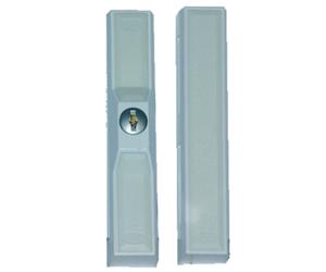 Verrou à cylindre pour baie coulissante blanc ABUS FTS88 W KD EK