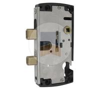 Verrou à double entrée pour porte de hayon, en acier inoxydable, réglable de 17 à 40 mm