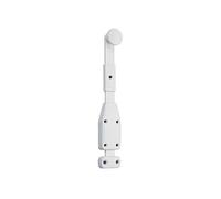Verrou à plaquer 280mm époxy blanc 350+gache - - MAP-280BLANC350