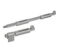 Verrou à tige carré à souder 10X10mm longueur 300mm - IBFM - 009300A Noir G
