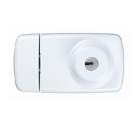 Verrou ABUS 7025 Double cylindre Blanc