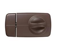 Verrou ABUS 7025 Double cylindre Noir