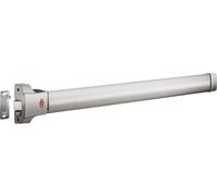 Verrou anti-panique Push Bar 90+ 2 points H et B Vert 845 mm Argent