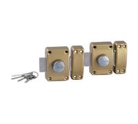 Verrou Aplha bouton 45mm (x2) même clé