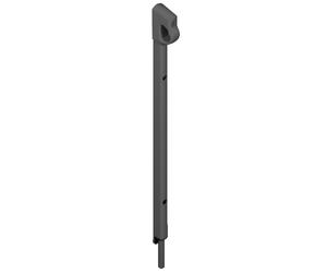 Verrou applique Danaos boucle 281 mm noir LA CROISEE DS DS6362-013
