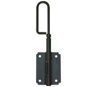Verrou baïonnette à visser - D14 - L : 305 mm - platine - 90 X 66 x 1 mm -